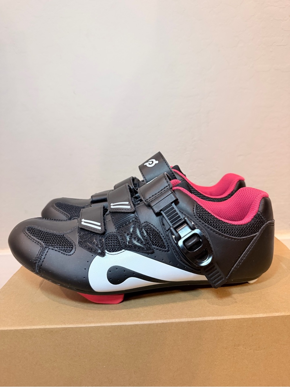 Peloton Black Cycling Sneakers size 42